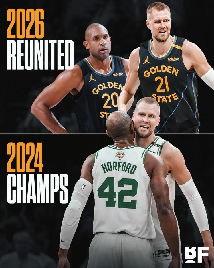 开云-何意味？勇士凑齐2024凯尔特人总冠军内线组合